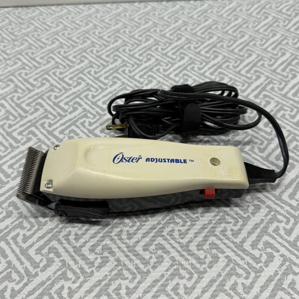Oster 284-15 Series B Barber Grade Hair Clipper Made In USA Tested Works EUC